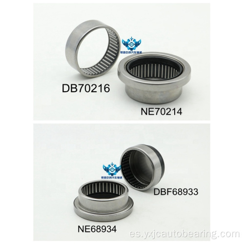 DB70216 / NE70214 / DBF68933 / NE68934 Rodamiento de rodillos de aguja Peugeot